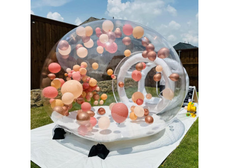 Bubble House Casa de Bolhas 3M diâmetro completa com motor 
