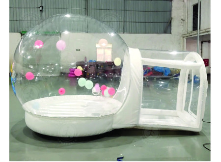 Bubble House Pula-Pula Casa de Bolhas 2M diâmetro completa com motor