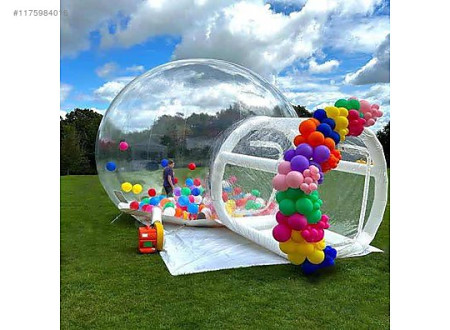 Bubble House Casa de Bolhas 2M diâmetro completa com motor 