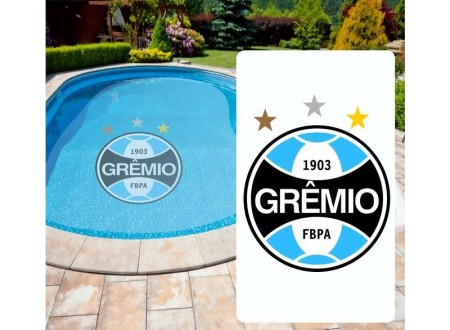 ADESIVO PARA FUNDO DE PISCINA TIME GRÊMIO 