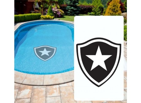 ADESIVO PARA FUNDO DE PISCINA TIME BOTAFOGO
