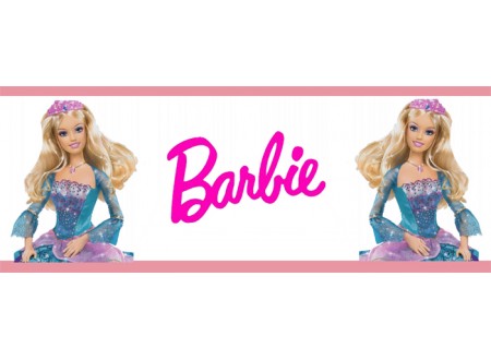 Faixa decorativa teen Barbie clean