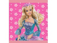 Faixa decorativa teen Barbie flores