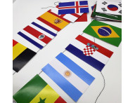 Varal de Bandeirinhas Copa 2026: Vista seu Espaço com a Garra do Hexa