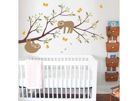 ADESIVO DE PAREDE BICHO PREGUIÇA