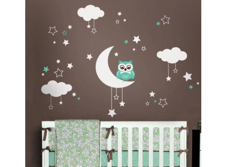 ADESIVO DE PAREDE CÉU ESTRELADO