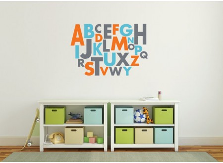 ADESIVO ABECEDÁRIO EDUCATIVO