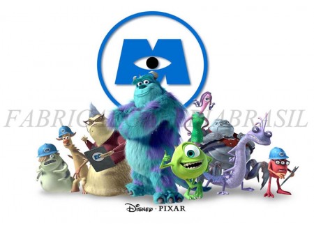 Adesivo notebook MONSTROS SA PIXAR