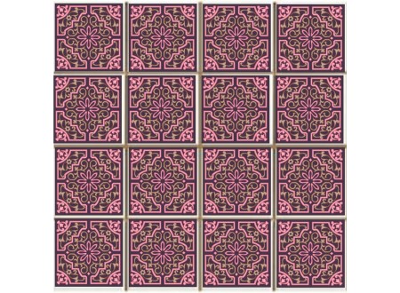 ADESIVO AZULEJO VINHO 1