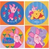 Azulejo cartela coleção infantil Pooh